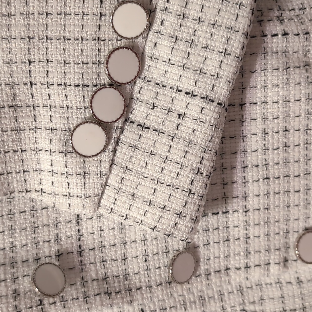 Commense Monochrome Grid Blazer - Picture 6 of 6
